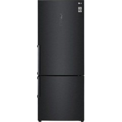 LG Ψυγειοκαταψύκτης 462lt Total NoFrost Υ185xΠ70.5xΒ74εκ. Μαύρος GBB569MCAMB